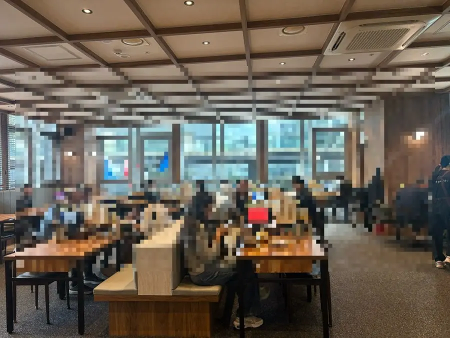 View of the newly opened Yeongdong Milmyeon Dwaeji Gukbap Busan Station branch