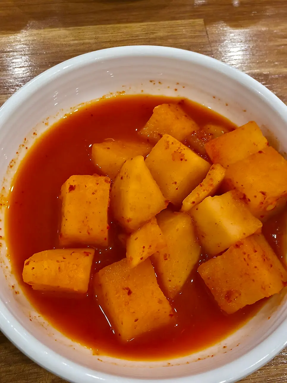 돼지국밥과 함께 나온 반찬 구성