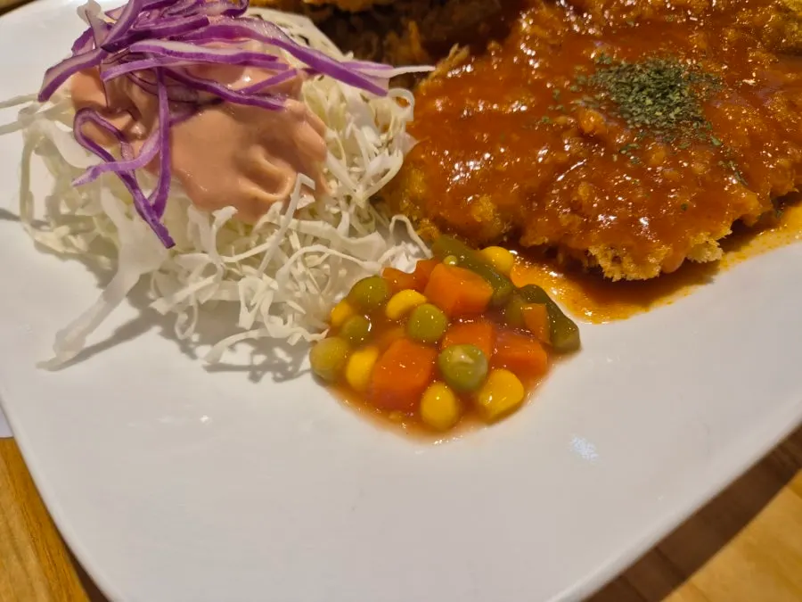 Old-school Western-style Korean pork cutlet