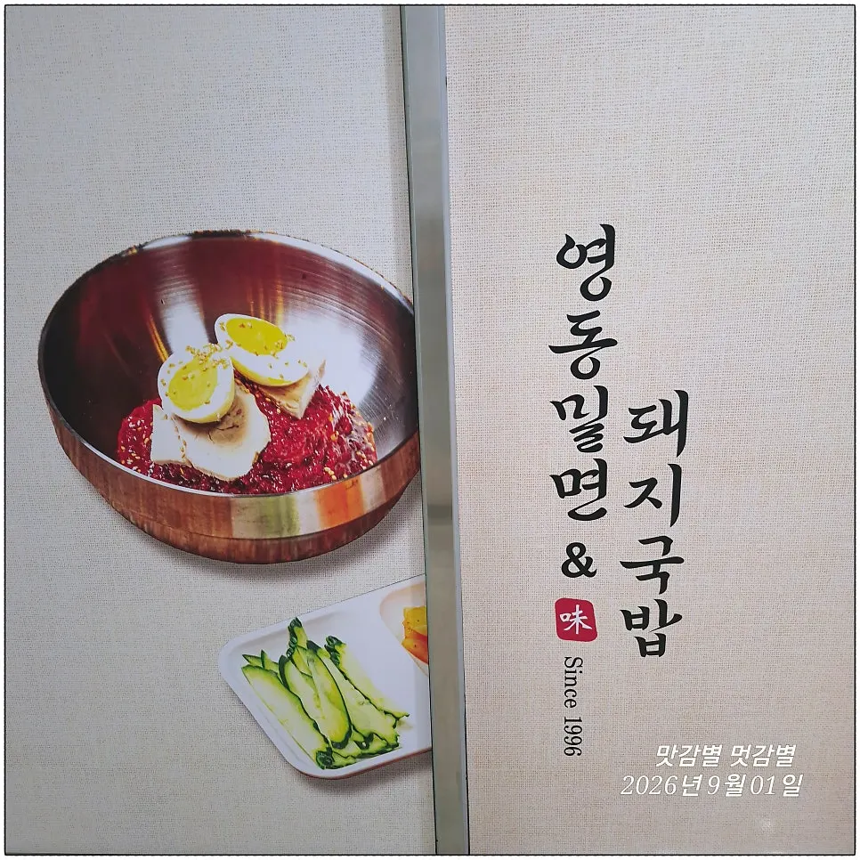 부산역 영동밀면&돼지국밥 돼지국밥 한 그릇