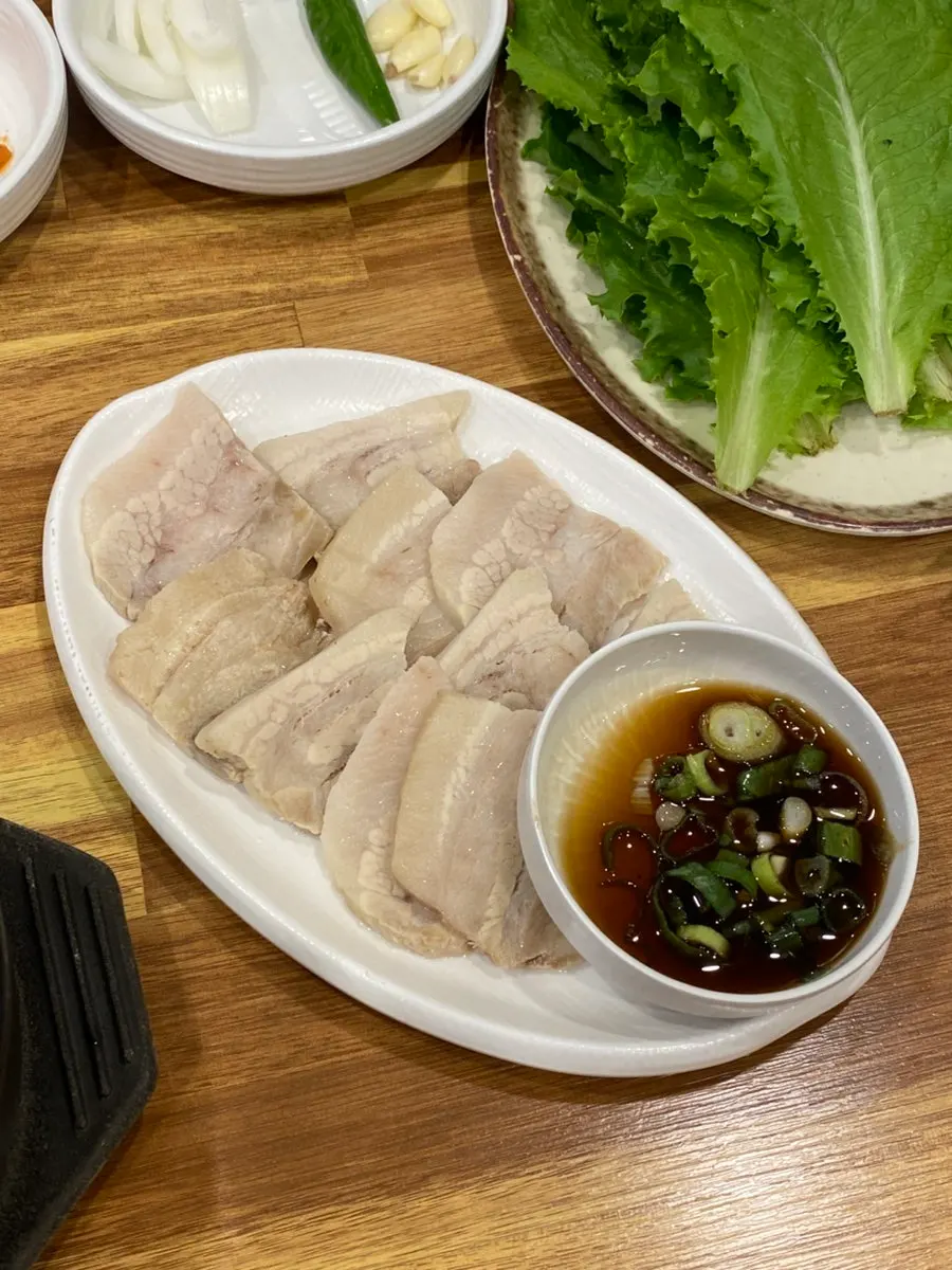 Seasoning pork soup without dadaegi