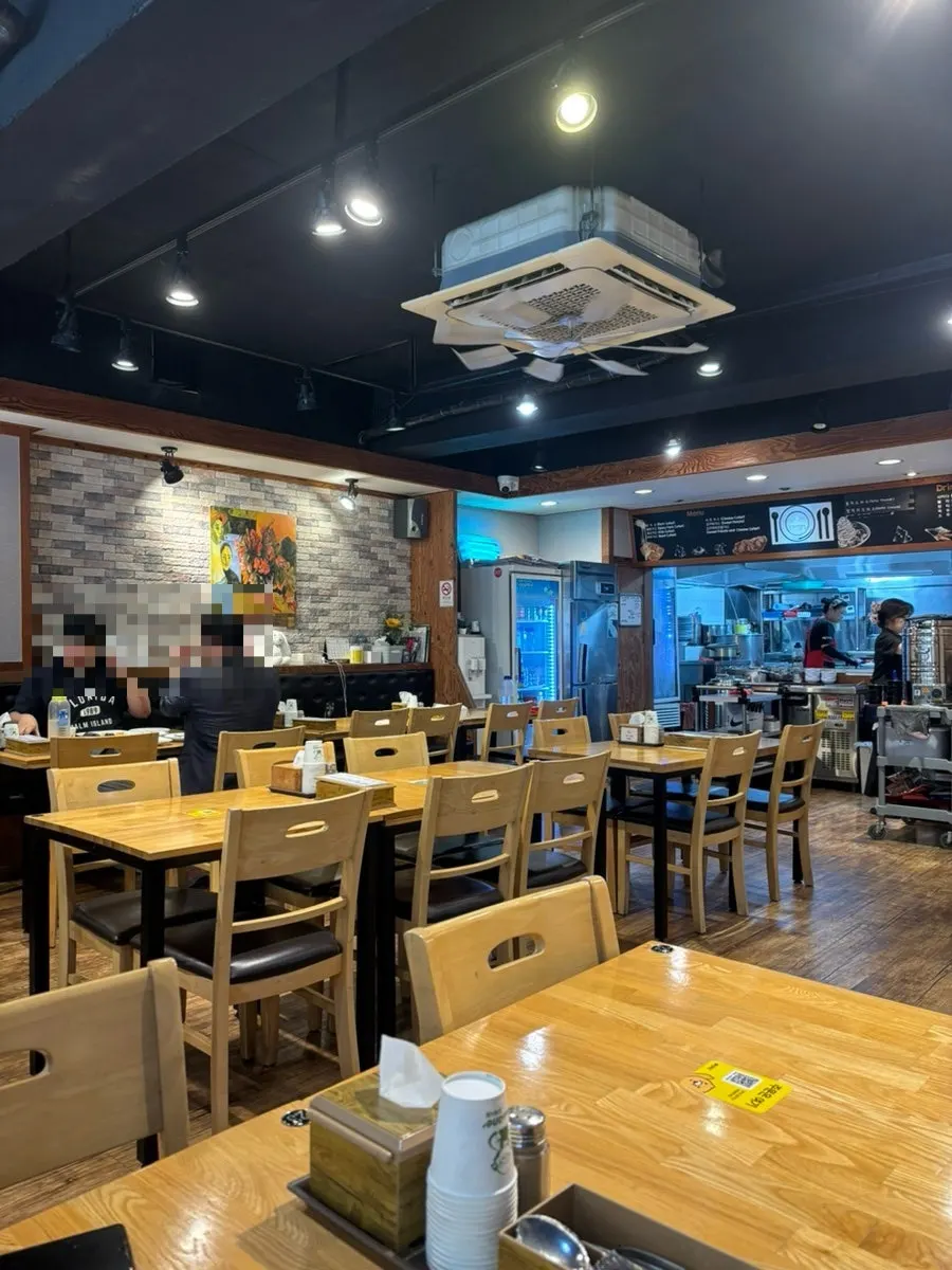 Interior of Dal and Sixpence