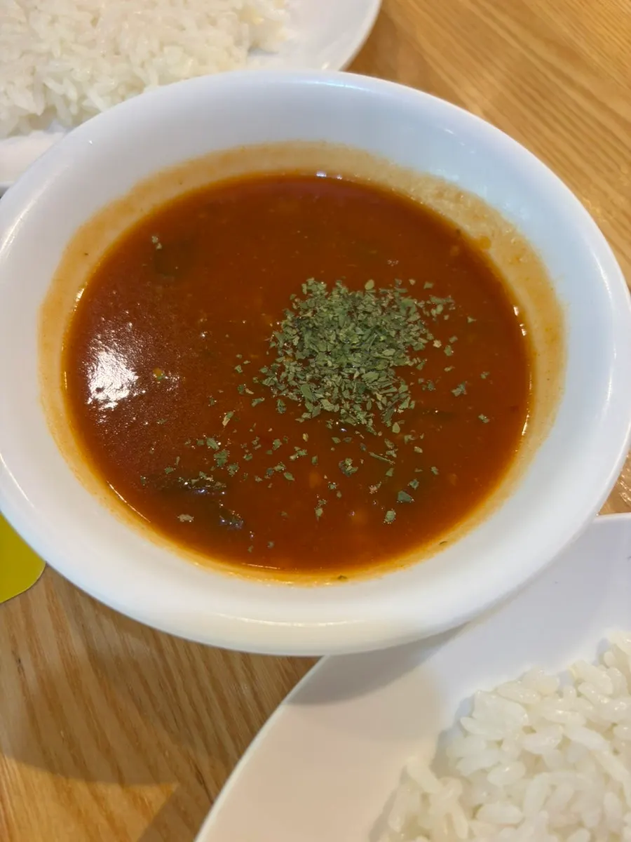 Bul sauce served with pork cutlet