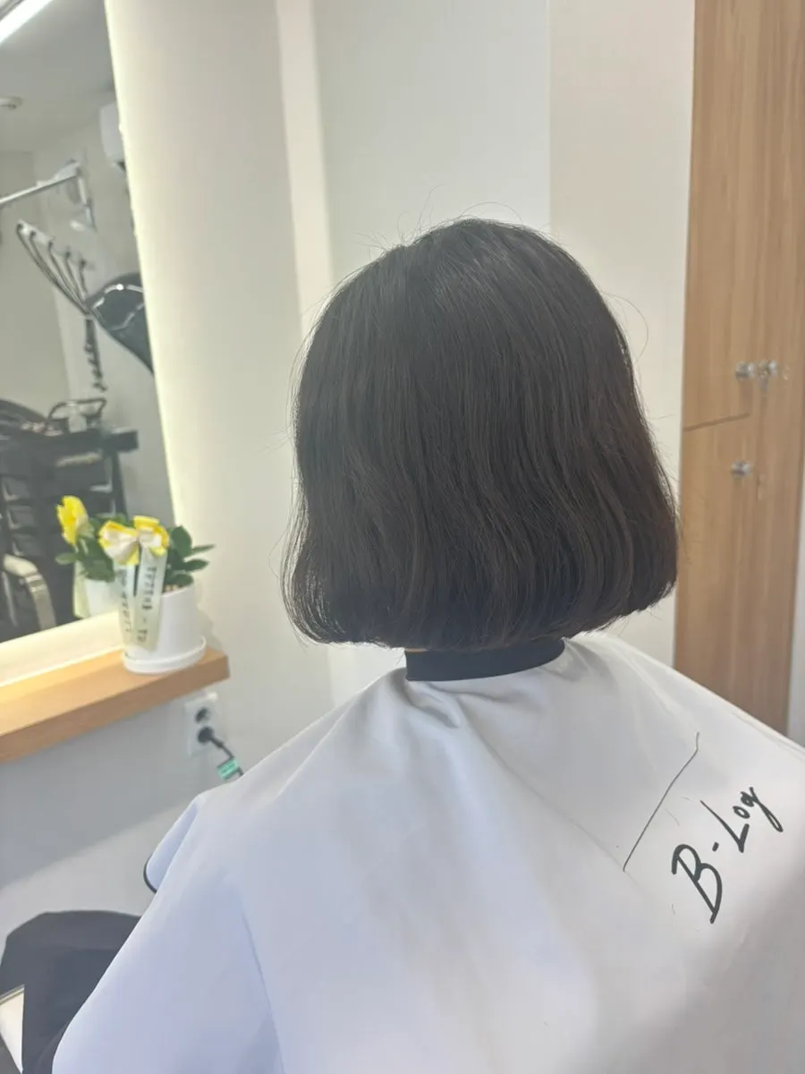 Front view of the finished SC-curl
