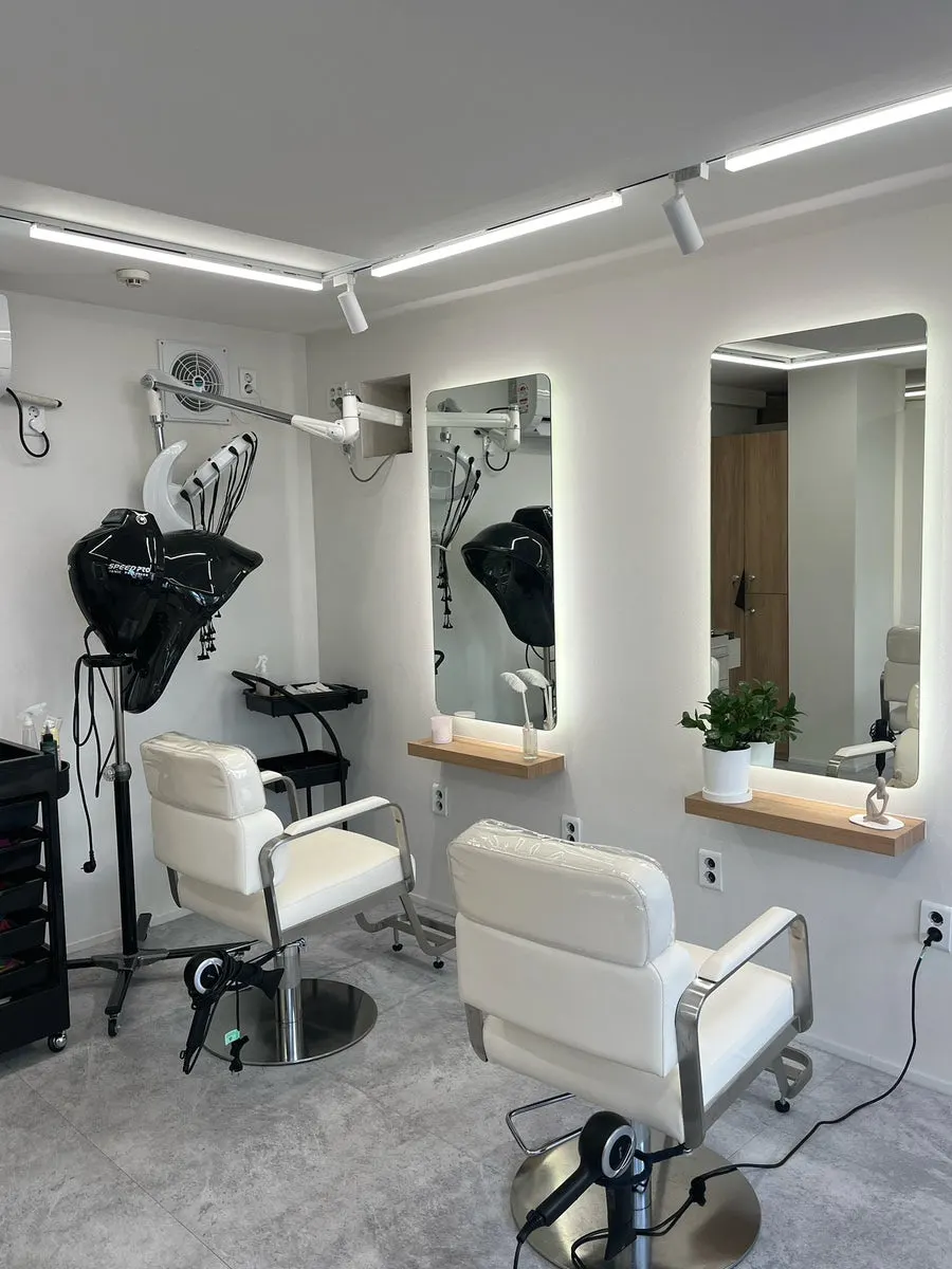 Cozy salon interior