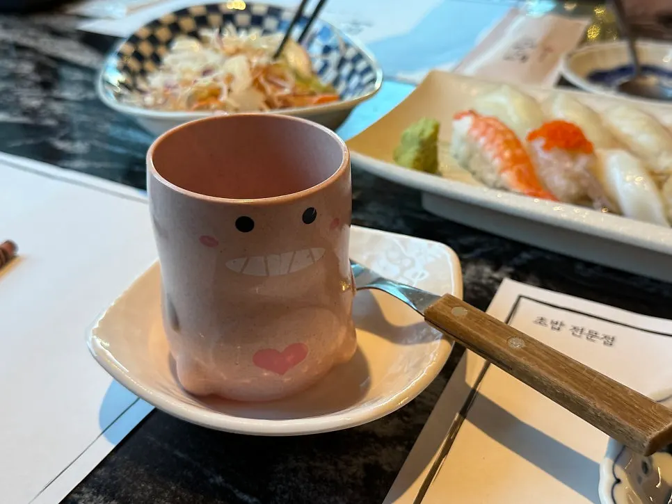 Detailed sushi set selection