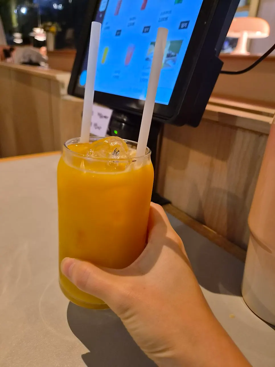 피자와 함께 나온 피클