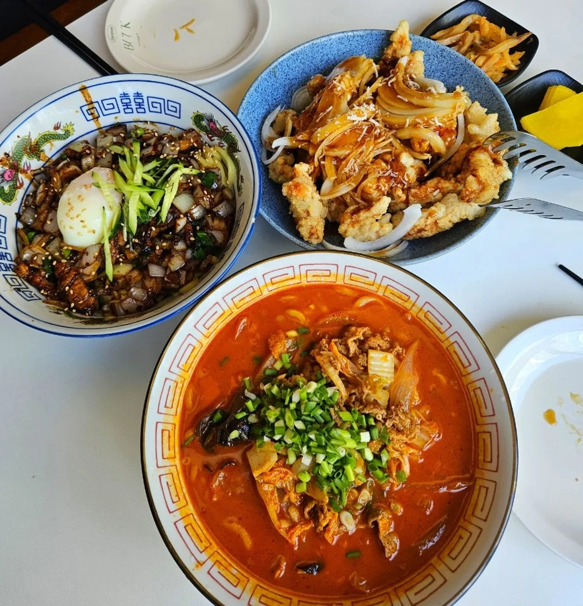 Beef belly jjamppong, the signature dish at Bueokgan Chinese Haeundae Branch