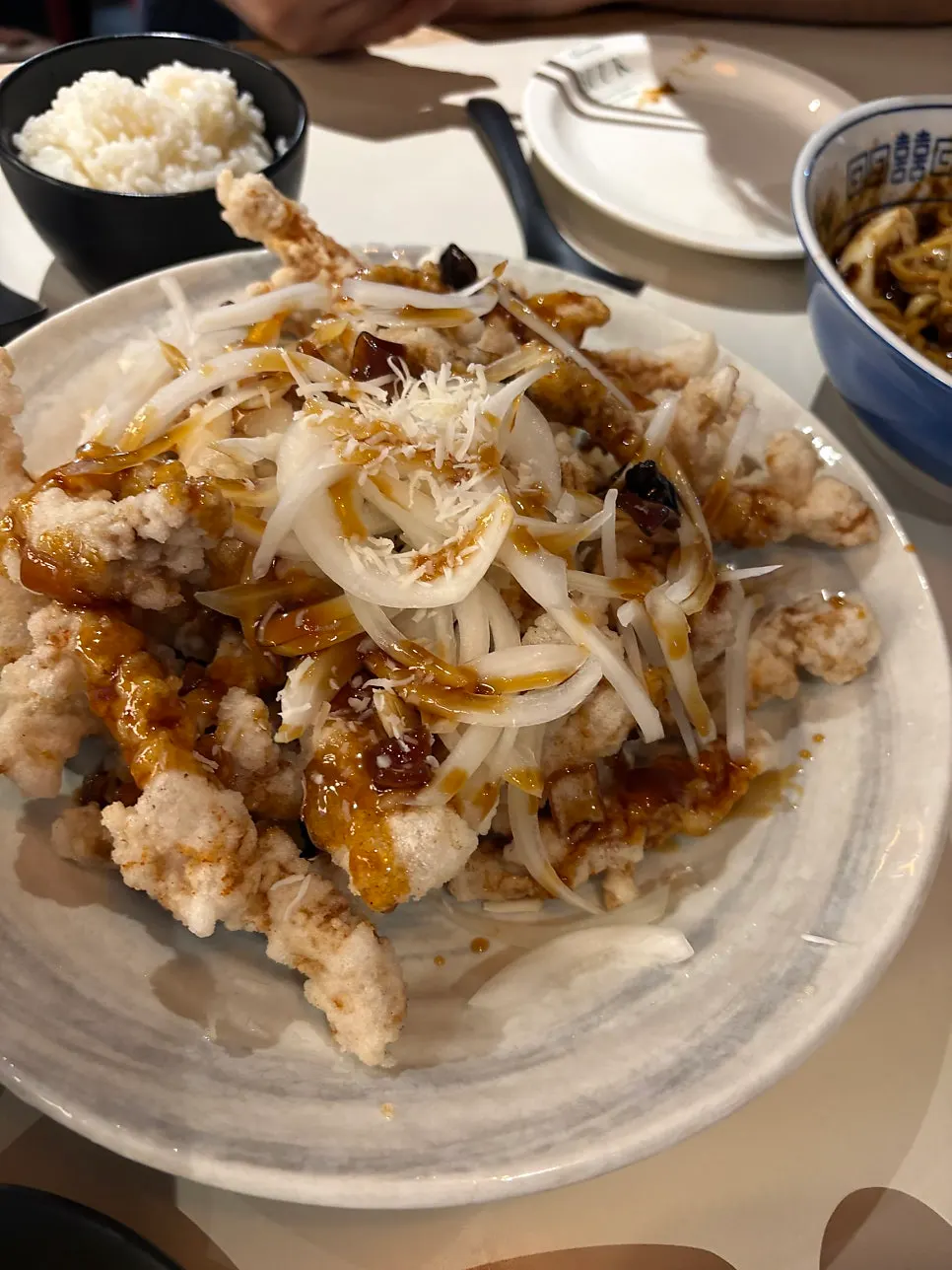Haemul jjamppong loaded with seafood