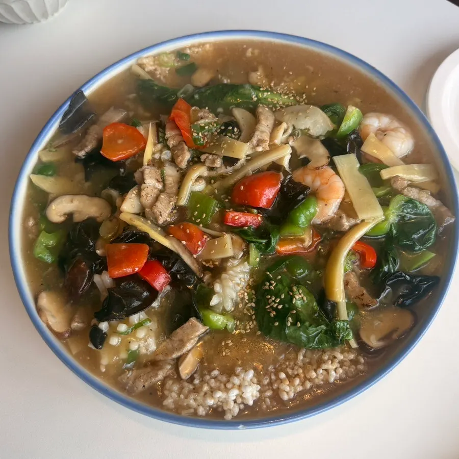 Chinese dishes ordered at Bueokgan Chinese Marine City Branch