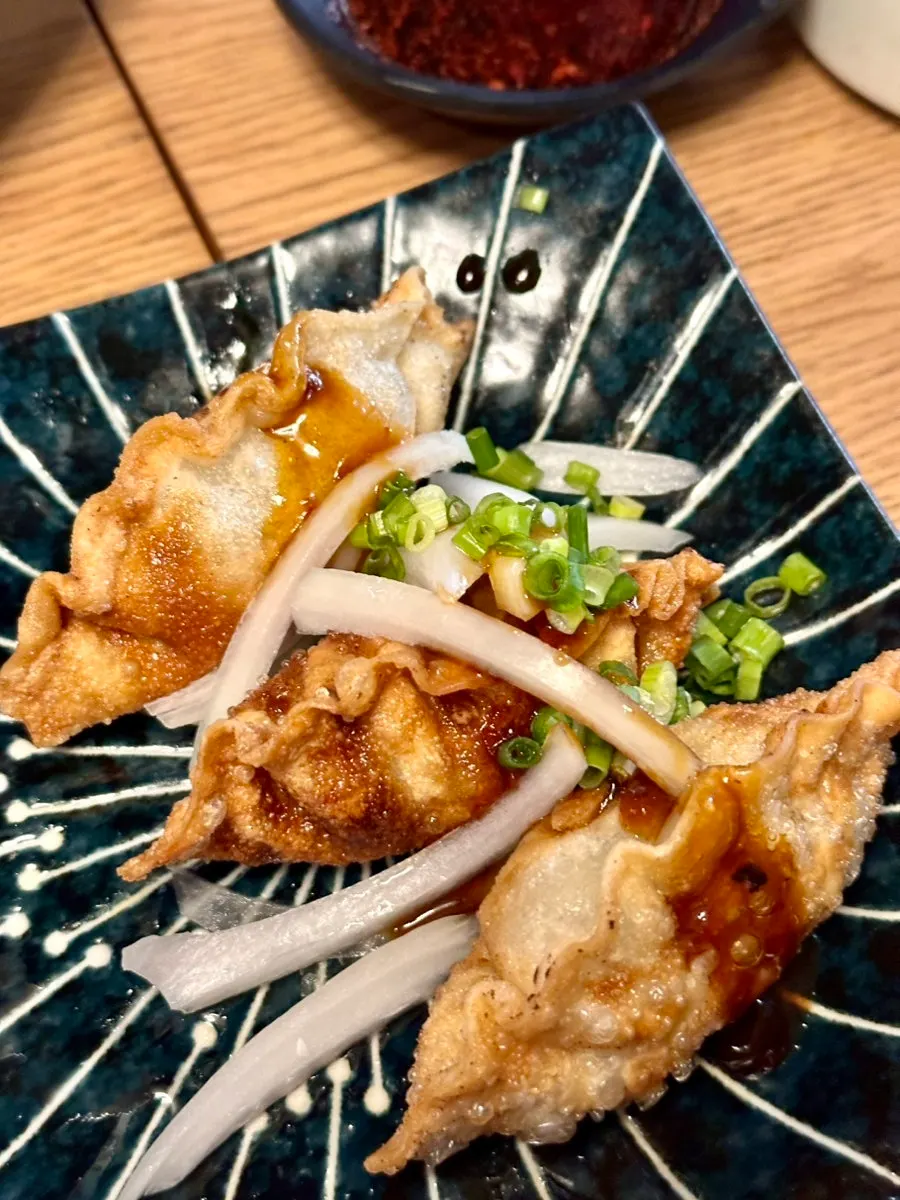 Complimentary eohyang mandu from the review event