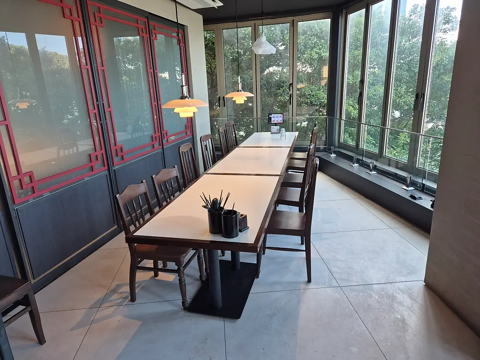 Private room for group gatherings