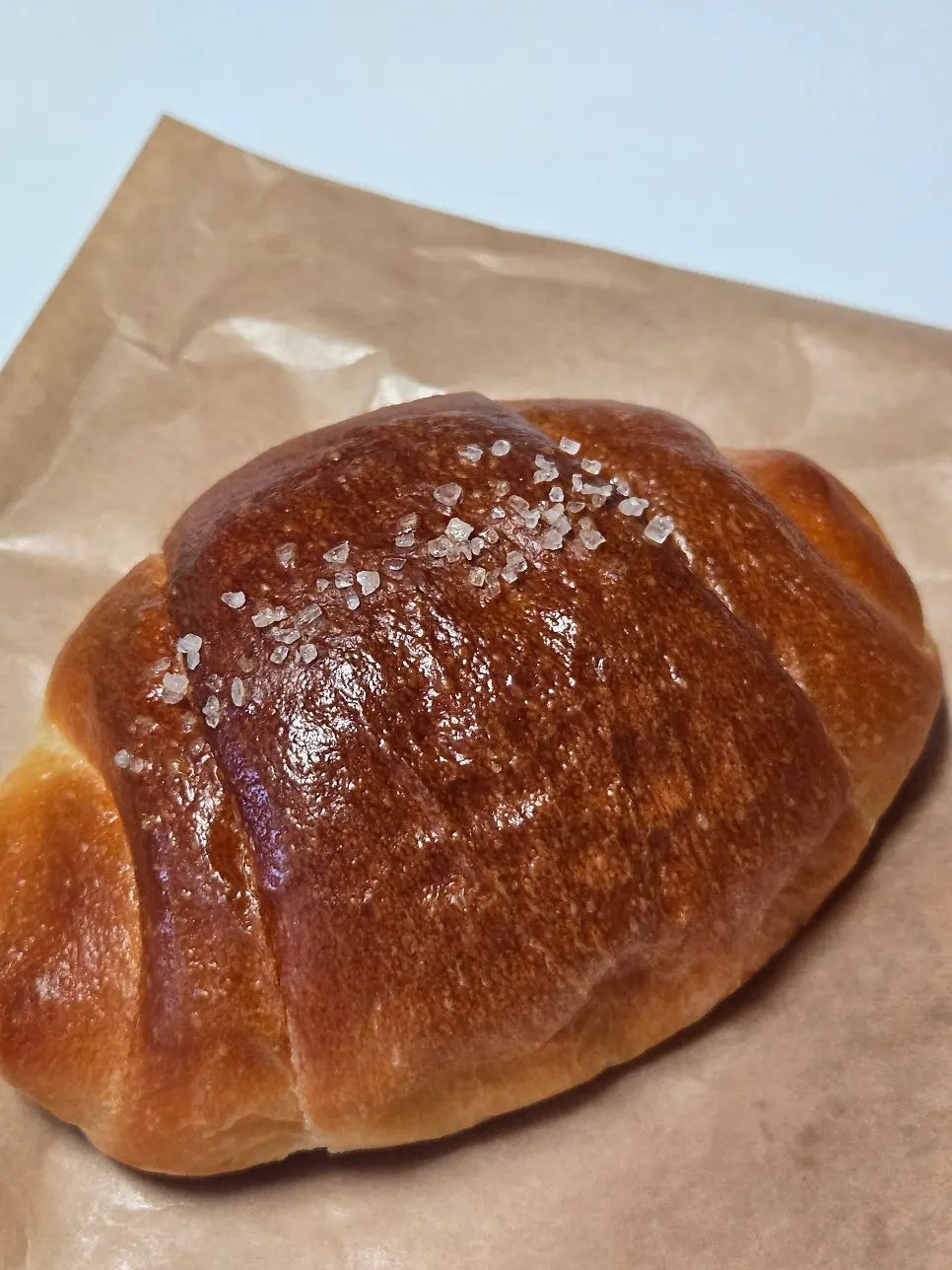 Plain salt bread chosen on the second visit