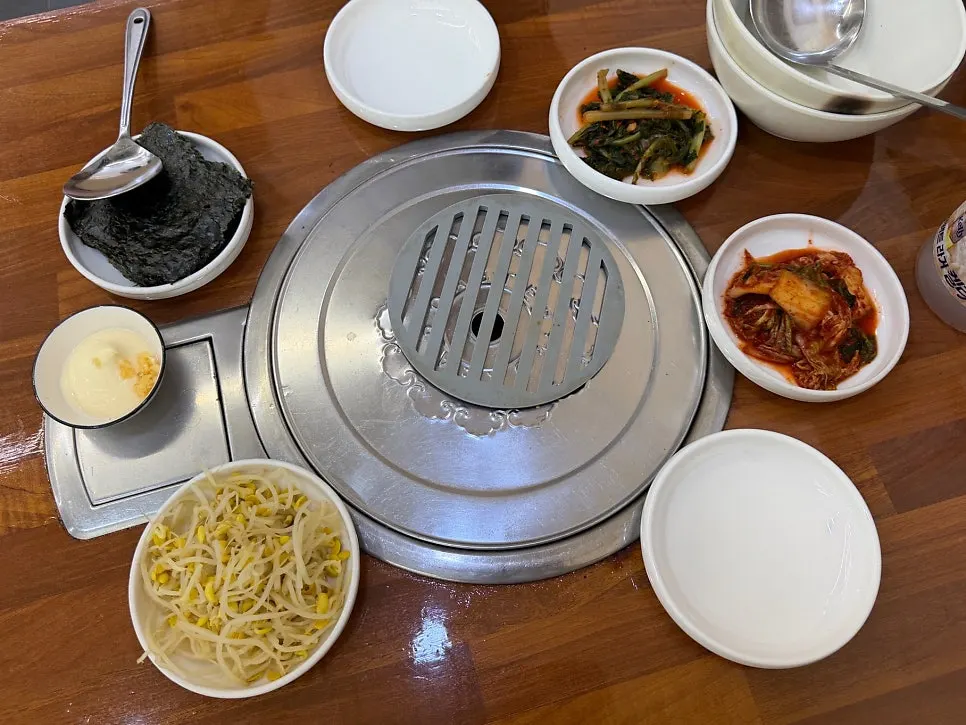 갑오징어 불고기 메뉴 안내