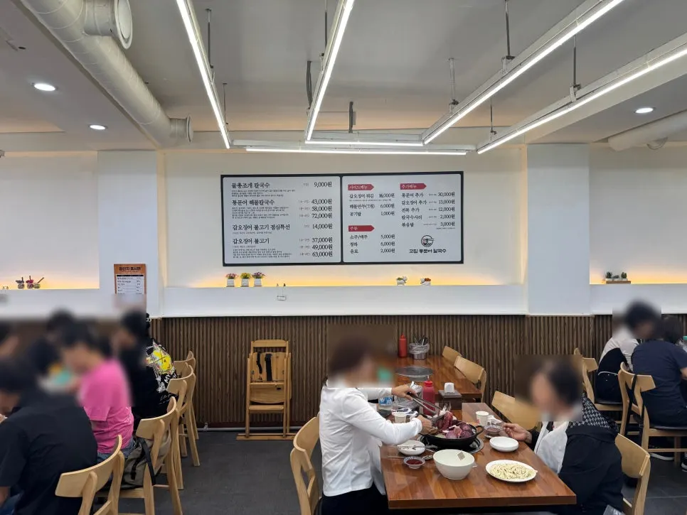 Information about the restaurant parking area