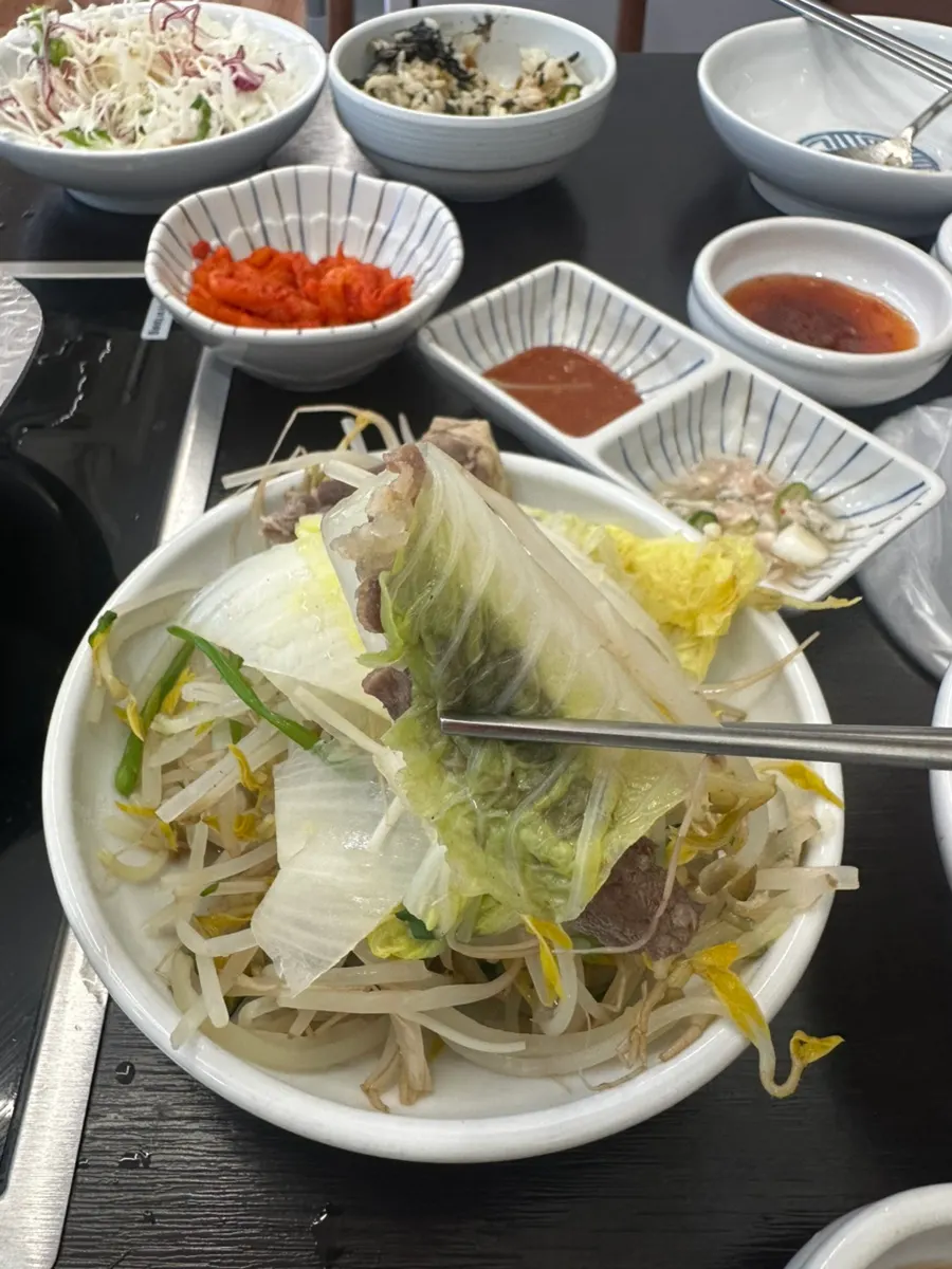 보글보글 끓는 샤브 육수