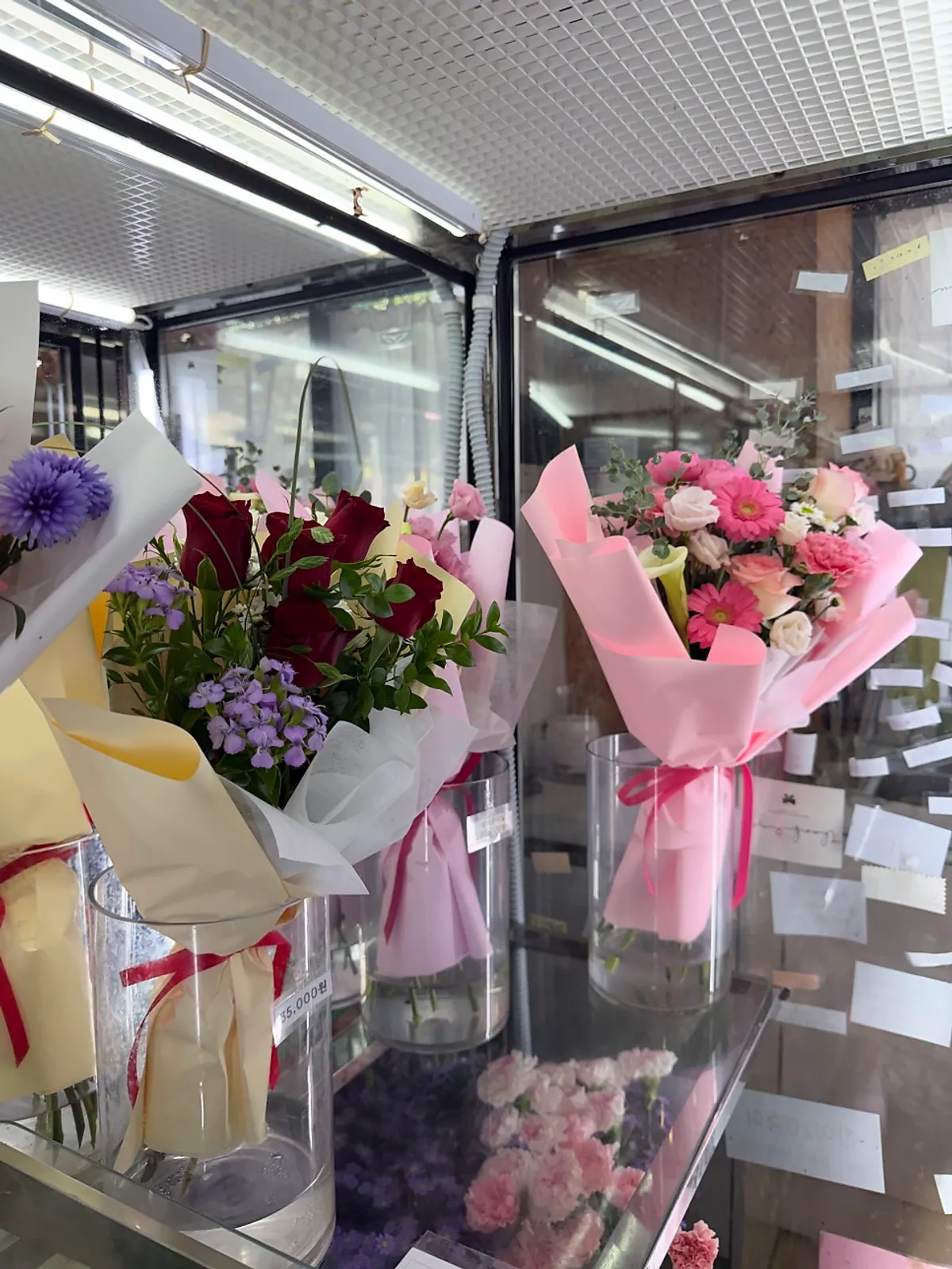 Bouquet picked up from Jeongjik Farm Flower
