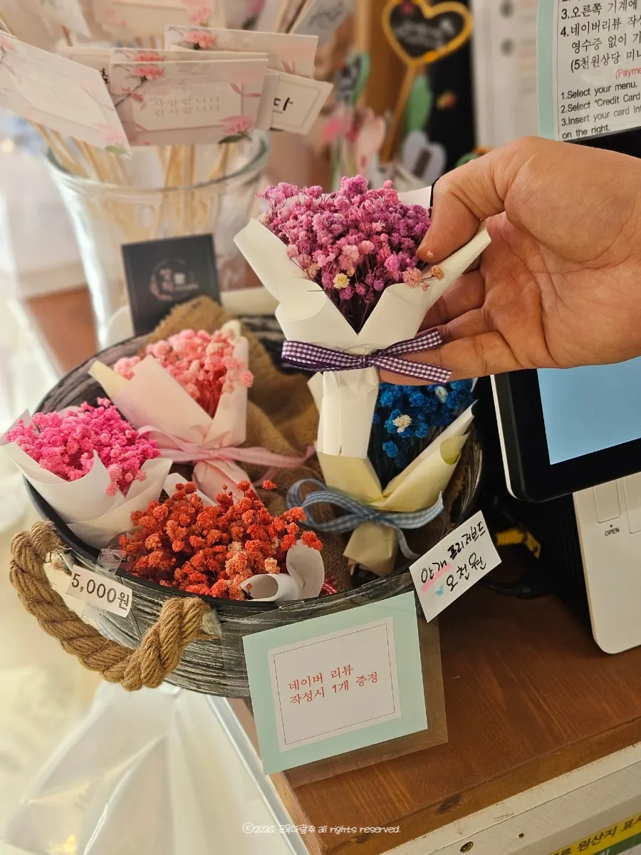 Mini kiosk for writing Naver reviews