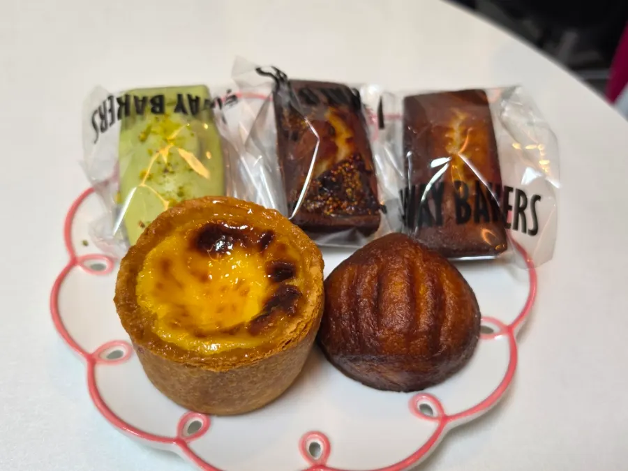 Desserts replated at home