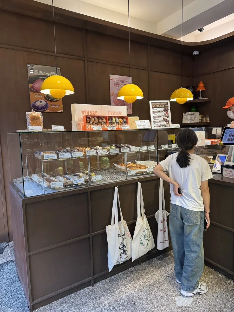 Interior of the takeout-only shop
