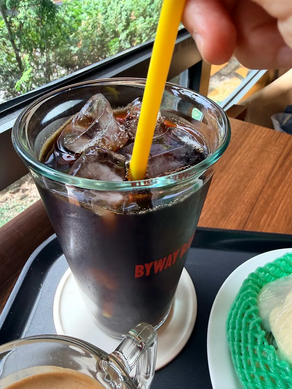 왁뿌를 누르기 전 준비된 소금빵