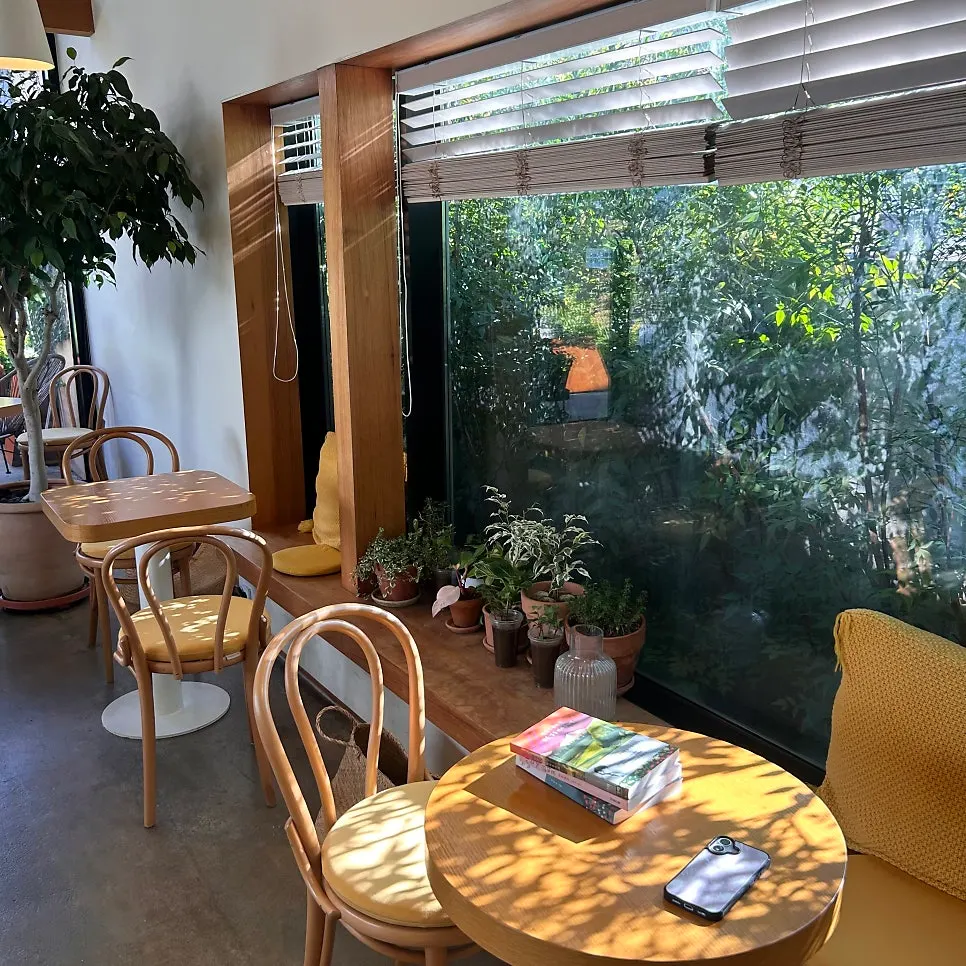 Group seating at Café Buajang for larger parties