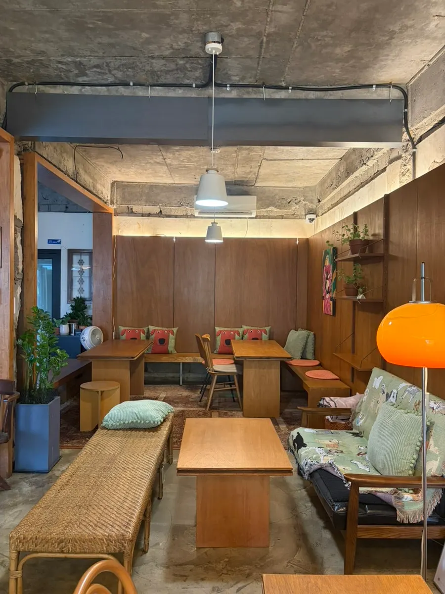 Photogenic interior corner of Café Buajang