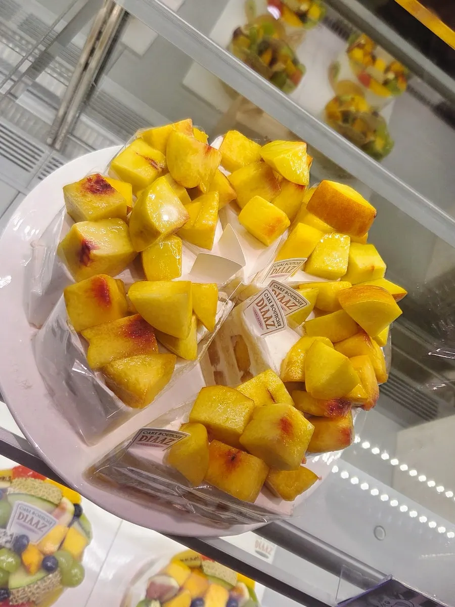 카페디아즈 조각케이크 쇼케이스