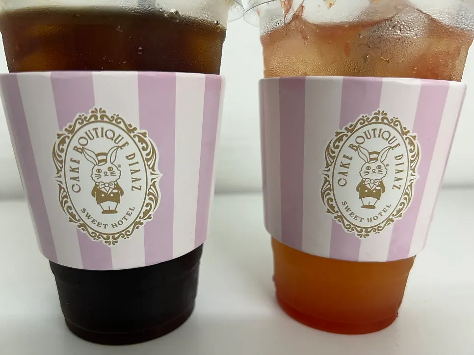 카페디아즈 CI가 새겨진 컵 홀더