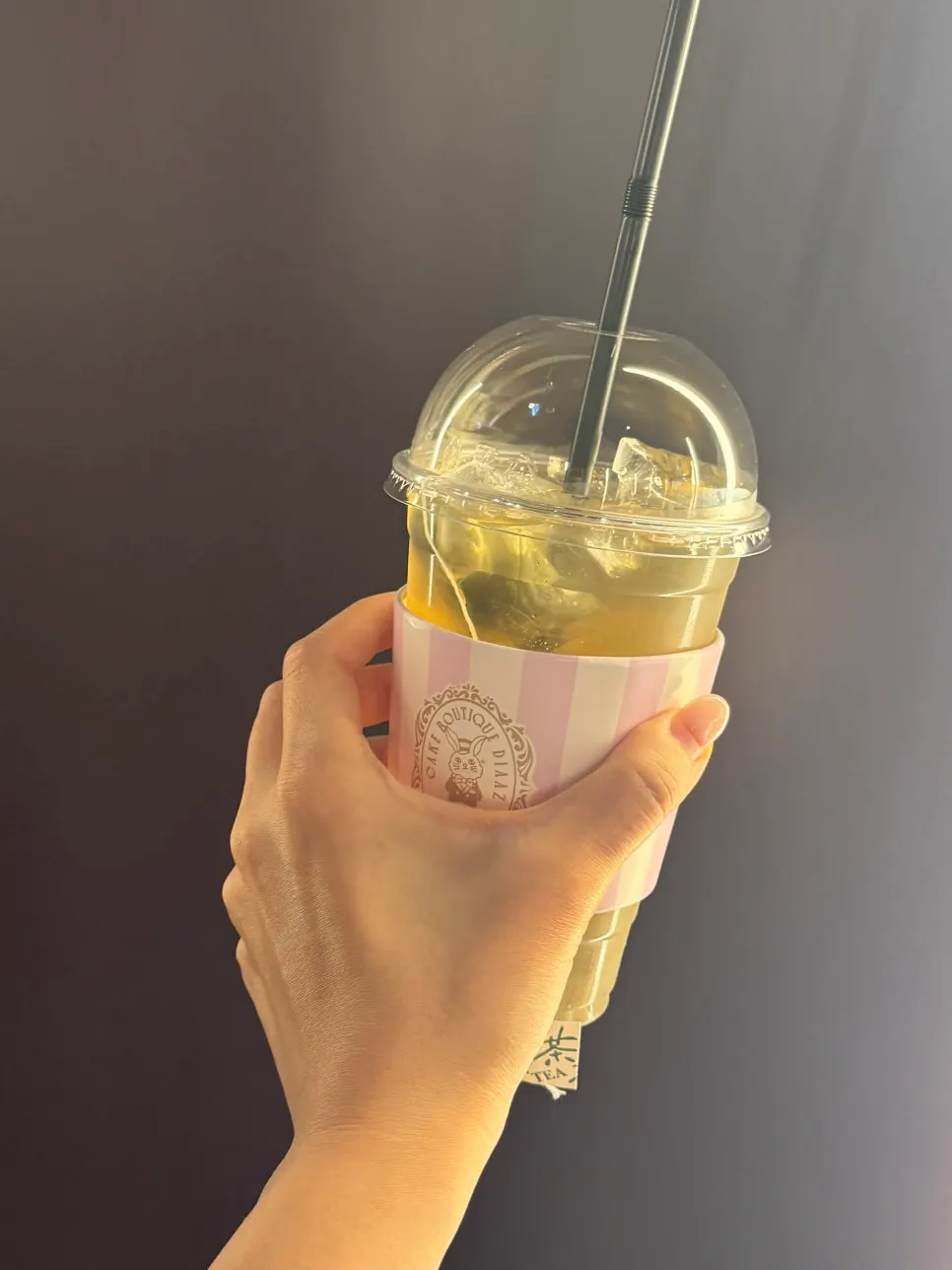 함께 주문한 페퍼민트티
