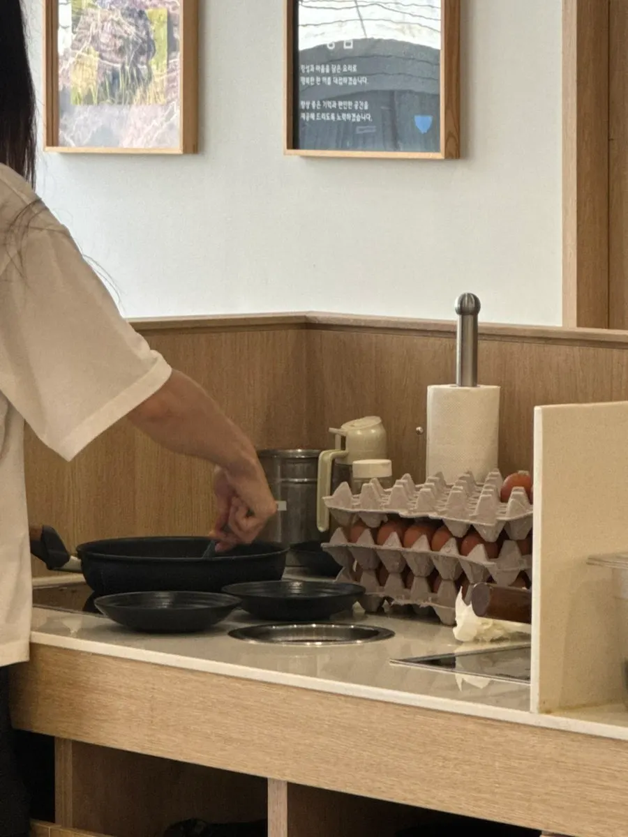 카페동이 대명점 한식 메뉴 안내
