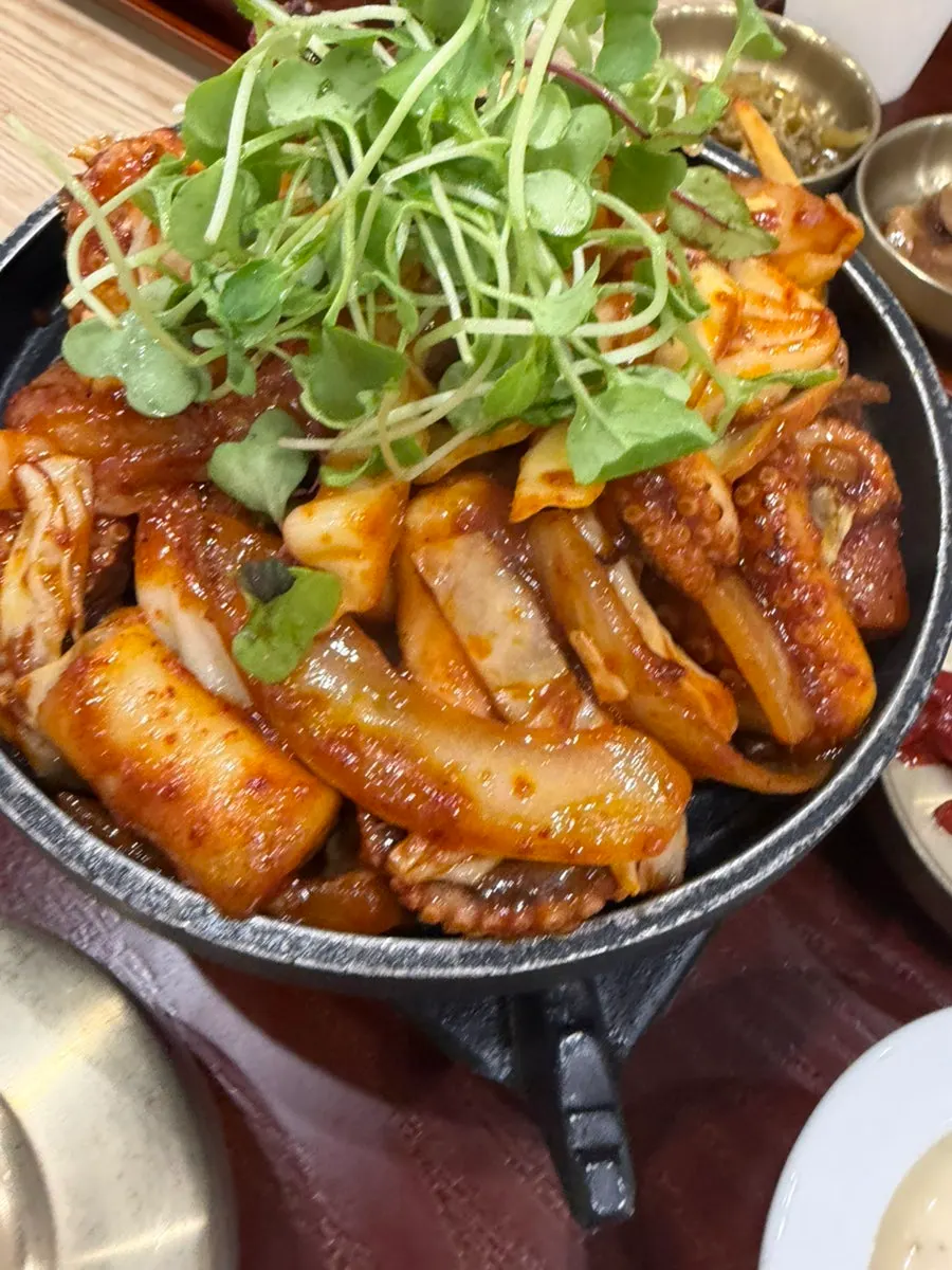 카페동이 대명역점 1인 화로 한정식 밥상