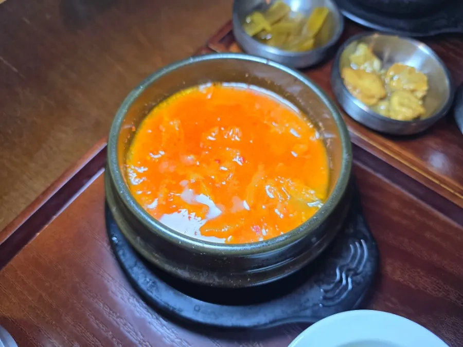 Doenjang stew included in the base set