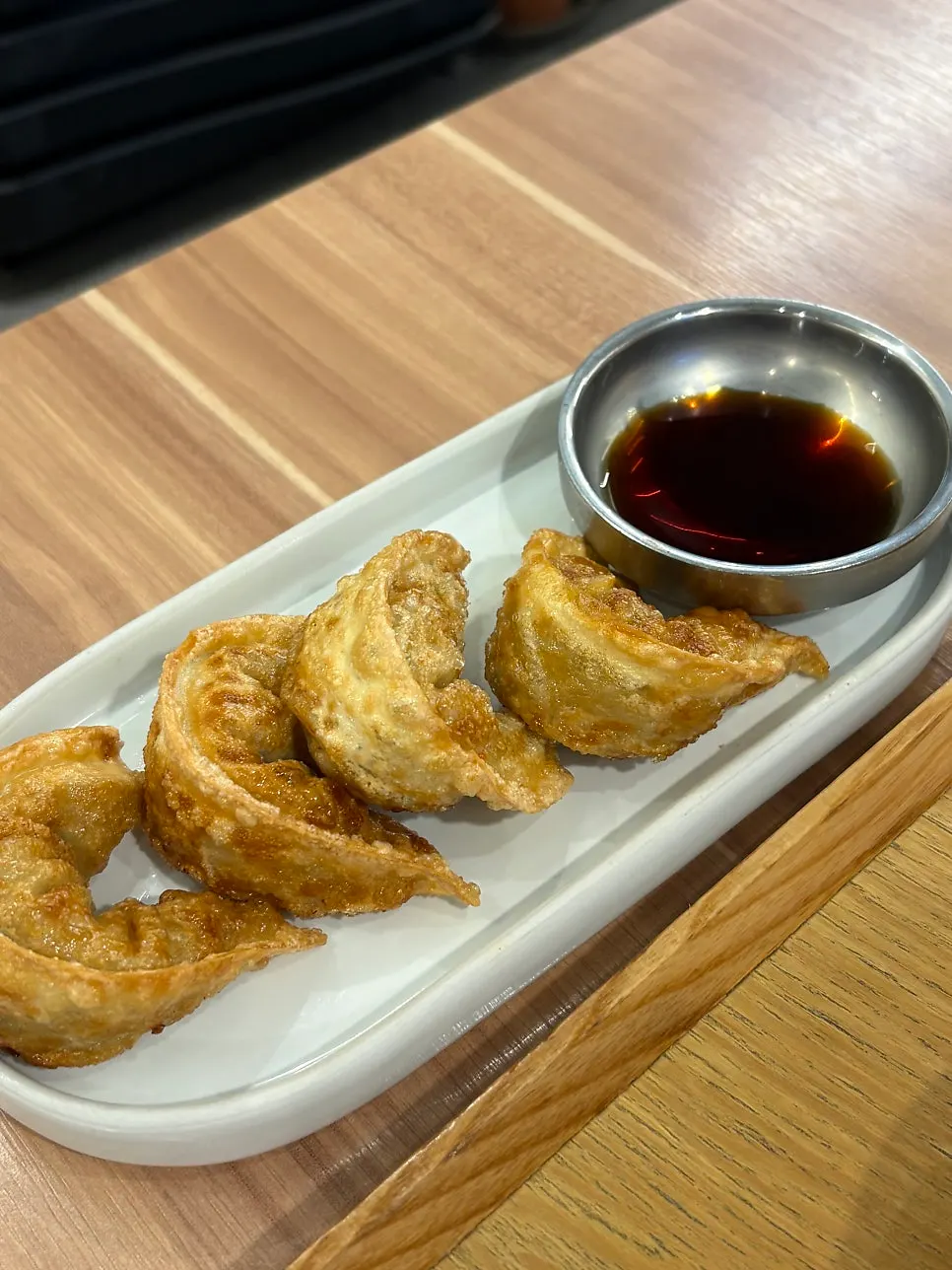 Side dish gorengan mandu daging
