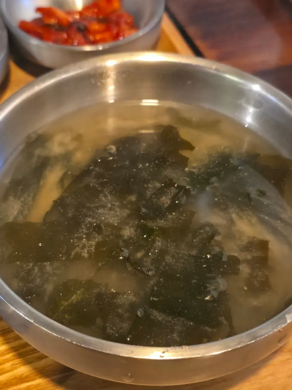 셀프 계란후라이를 얹은 밥