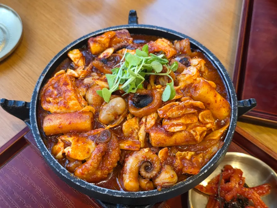 불향이 나는 직화 제육볶음 클로즈업