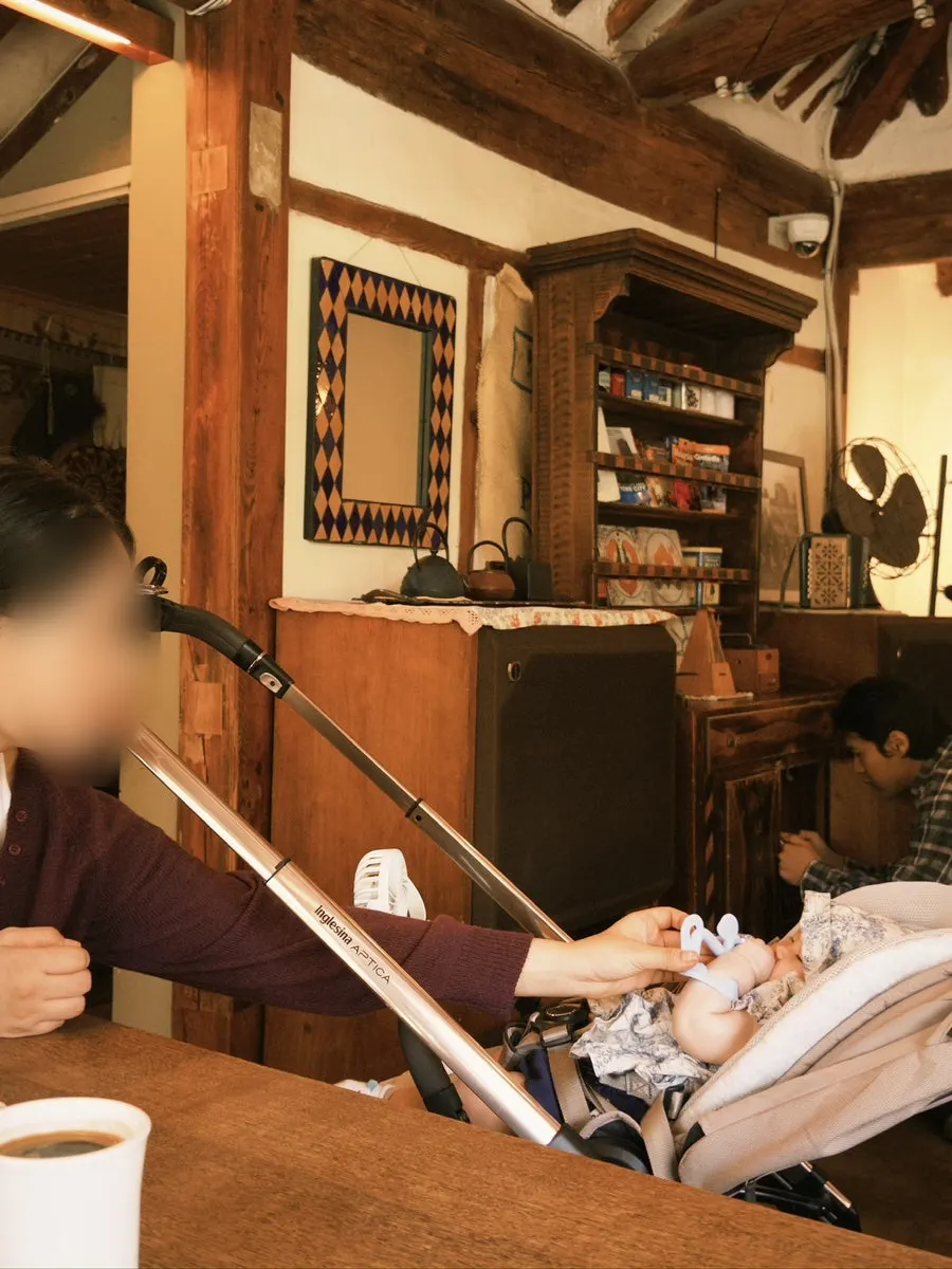 Cafe Giwa during a Gangneung trip