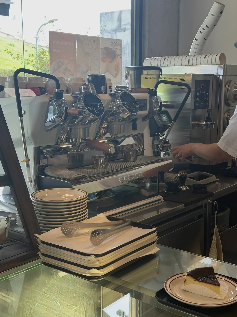 Clean interior of the newly opened Caffeine Focus