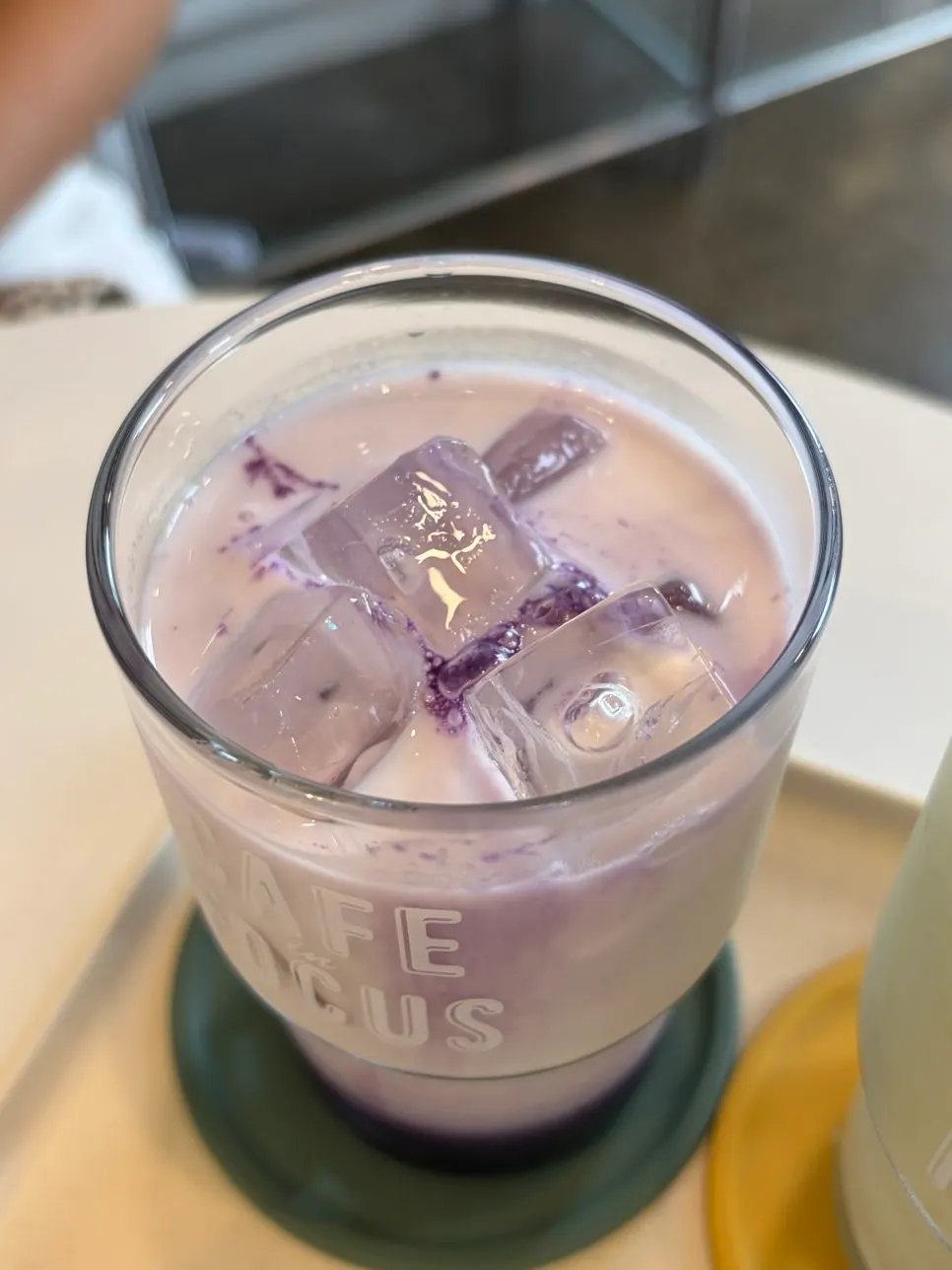 A nutty-tasting avocado smoothie