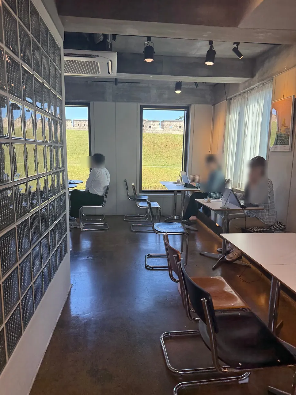 1st floor ordering counter at Caffeine Focus