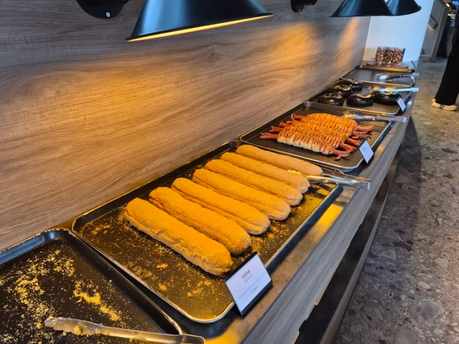 View of the bread section at MUG