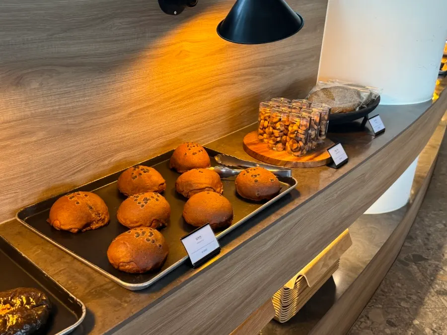 MUG's bread display packed with variety