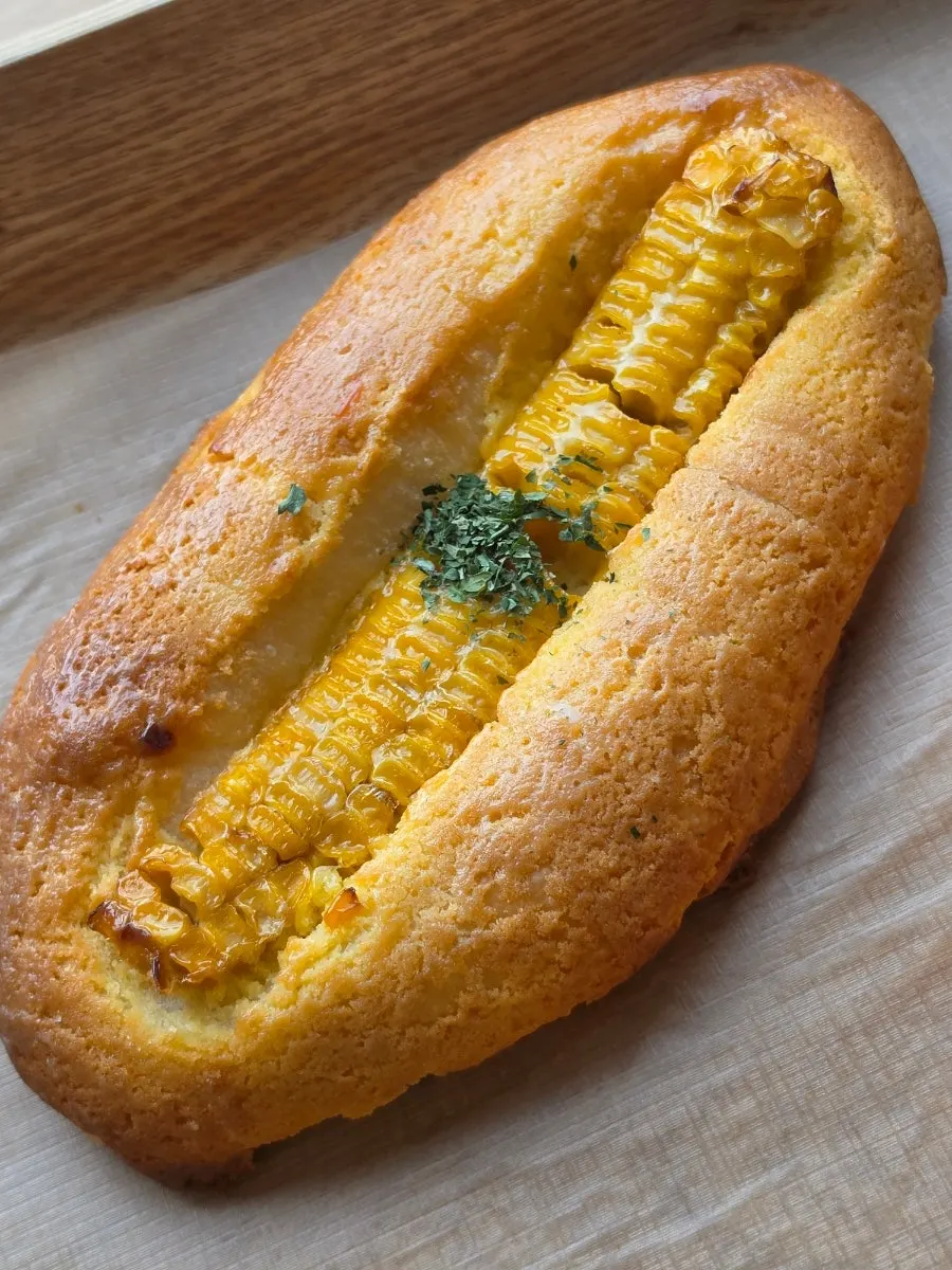 카페 먹 리얼 옥수수빵