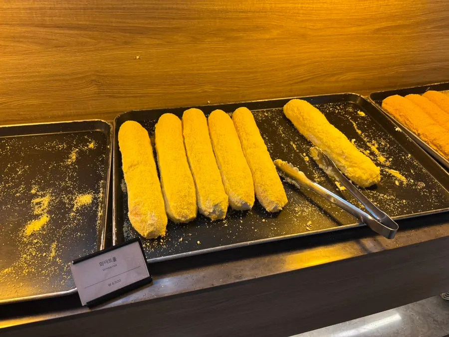 MUG's bakery display case