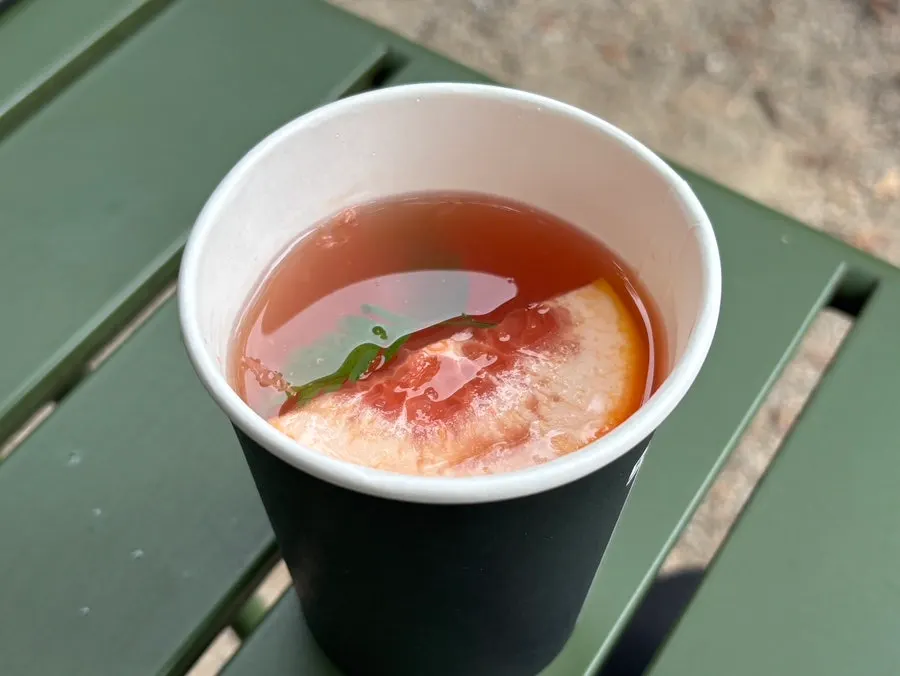 MUG's tea menu and drinks