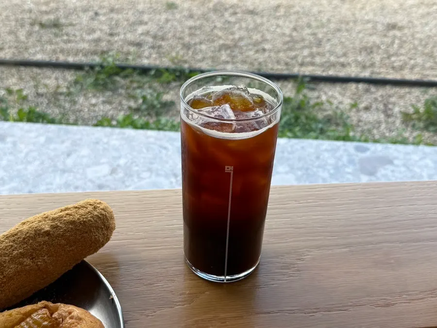 Iced americano at MUG