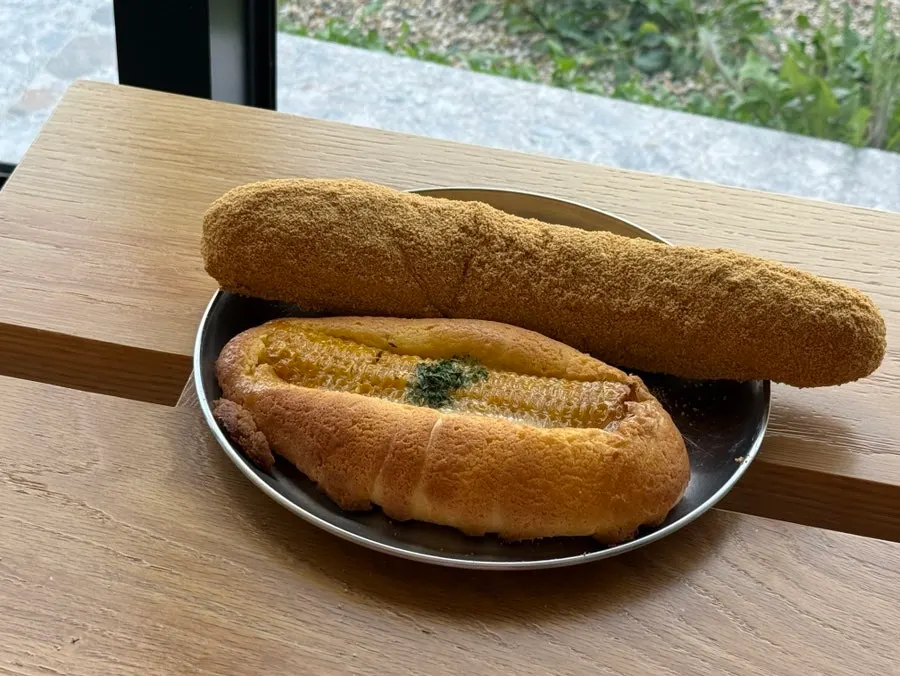 Cross-section of MUG's corn bread