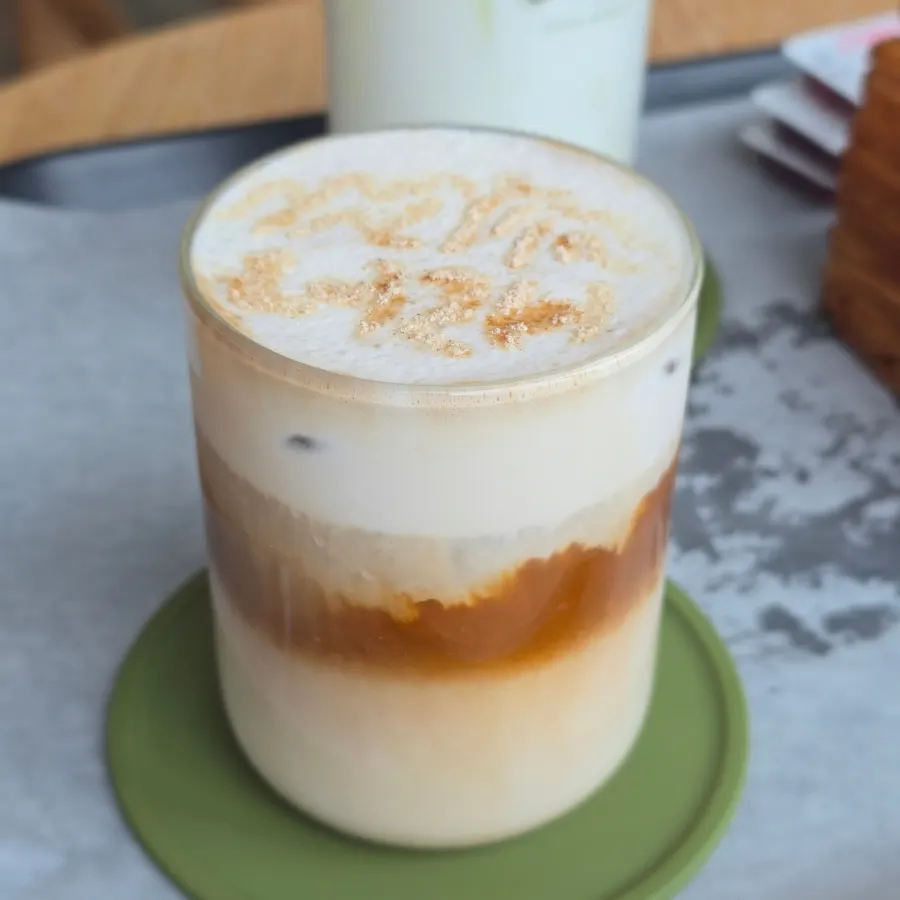 Cafe Neorae's signature Neorae Latte