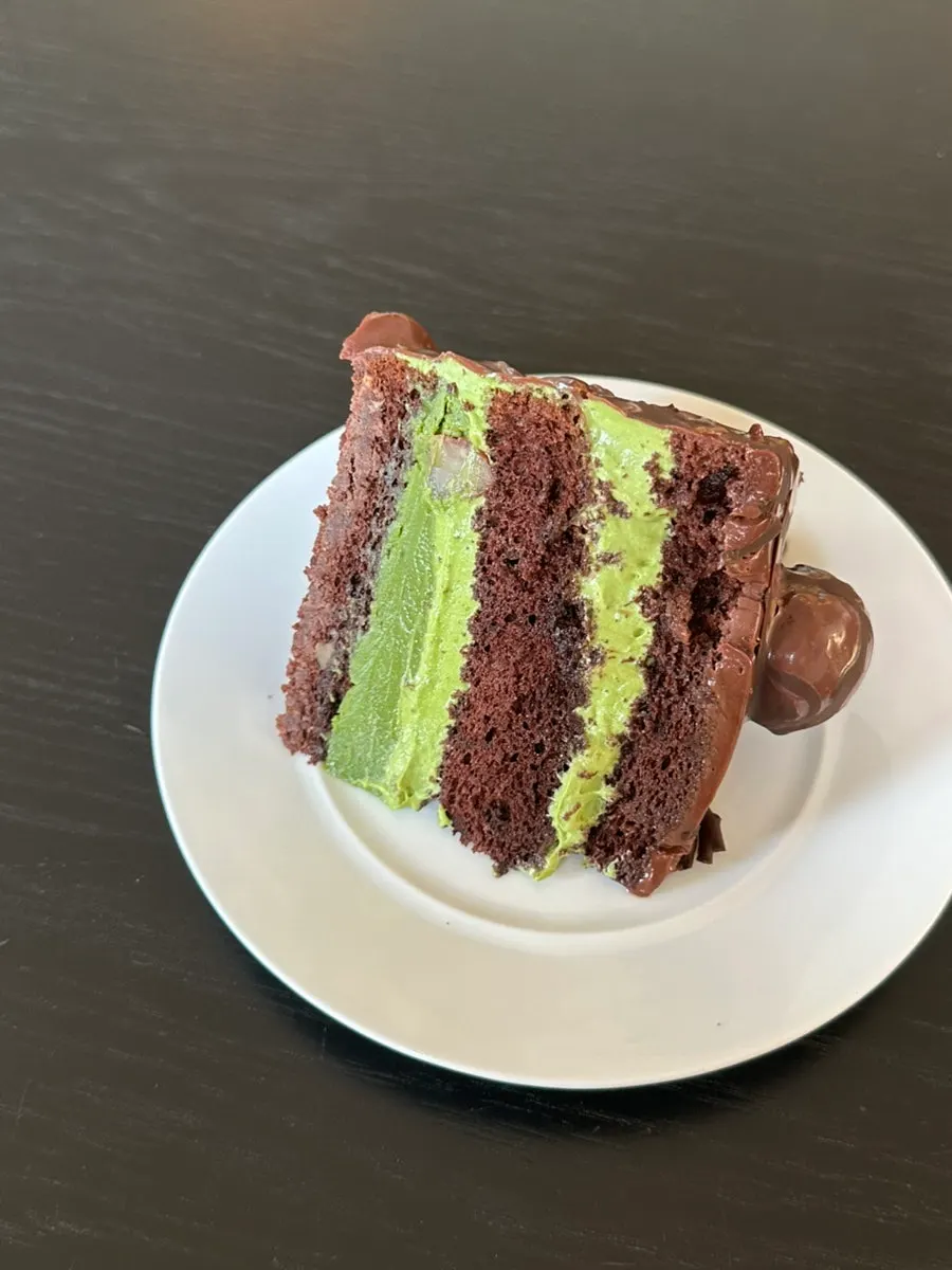 Einspänner topped with a thick layer of cream