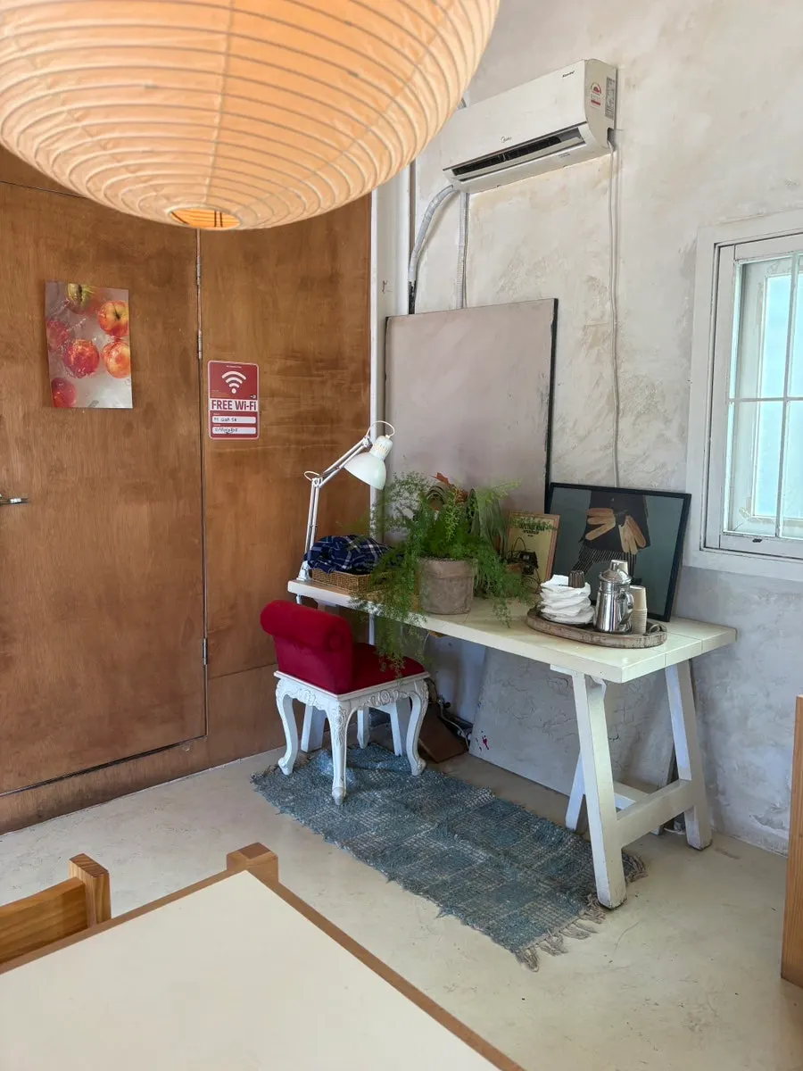 Interior of the annex made in collaboration with a furniture shop